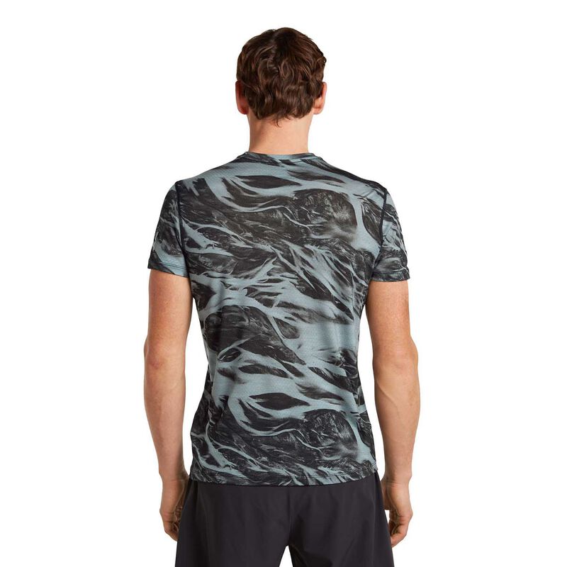 Icebreaker M Merino Blend 125 Cool-Lite Speed SS Tee Motion AOP image number 1